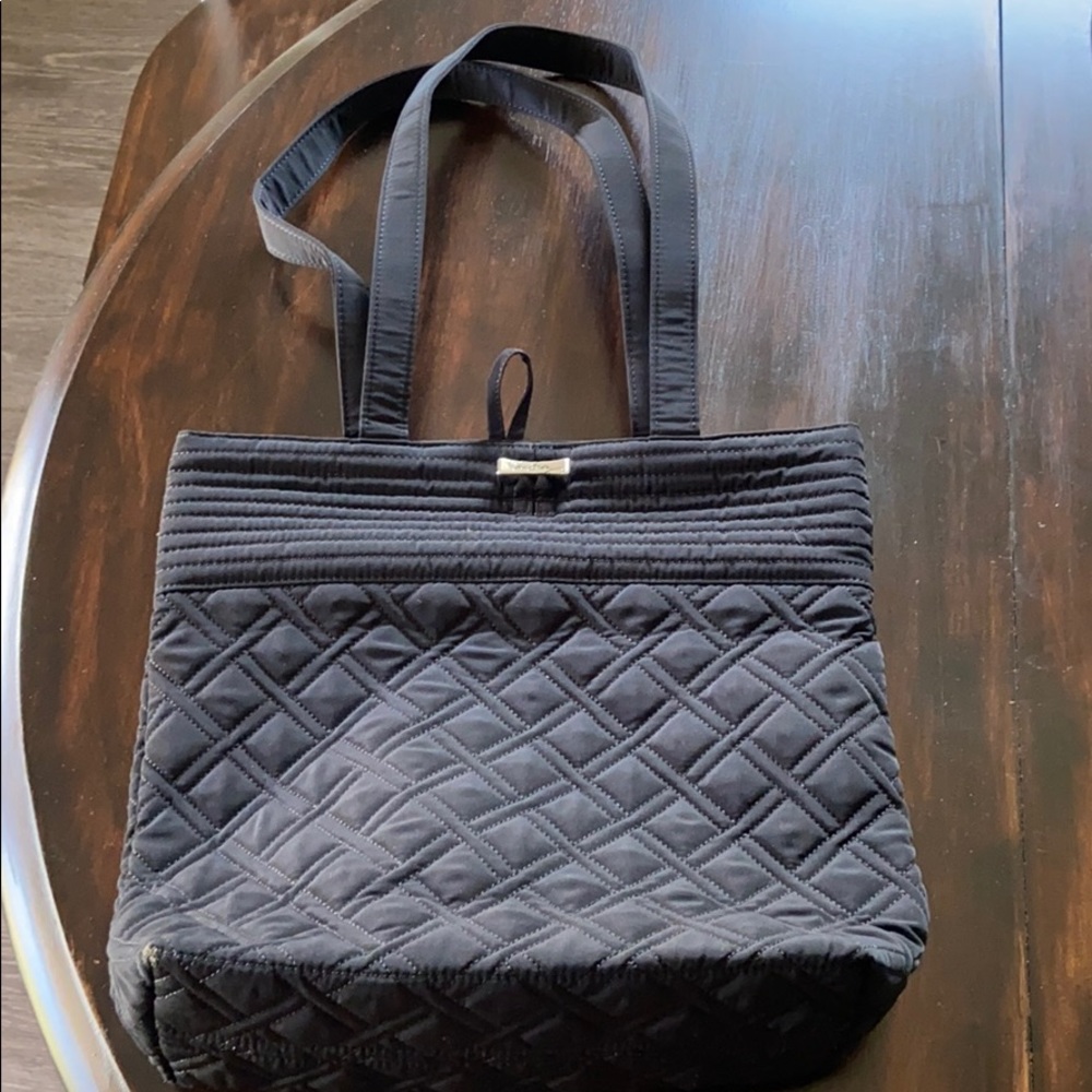 Black Vera Bradley Tote Bag